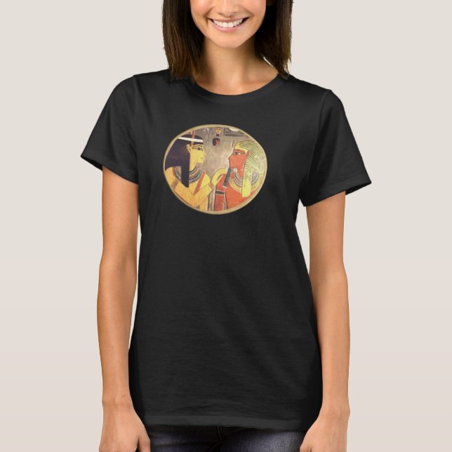Camiseta de mujeres de arte de Egipto (Anverso)