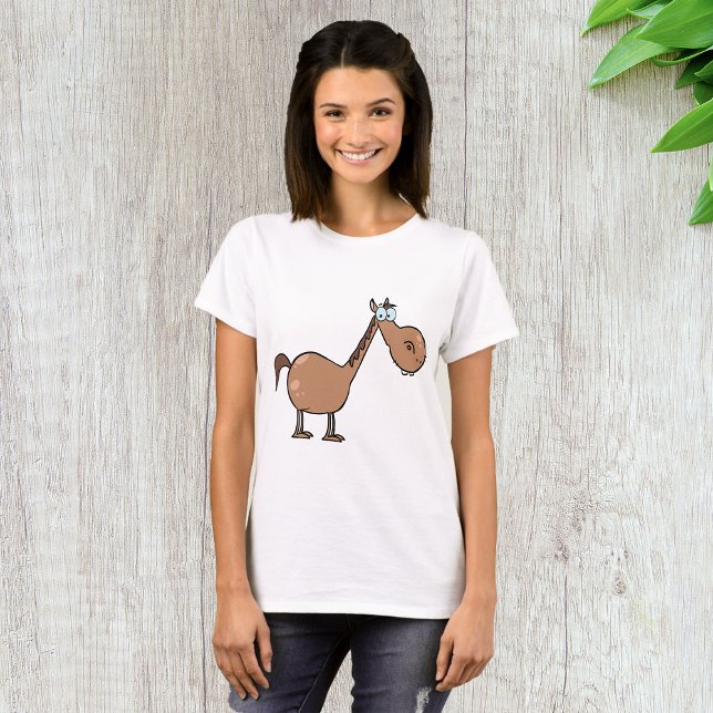 Camiseta de mujeres de caballo personalizado (Subido por el creador)