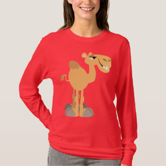 Camiseta de mujeres de camello Personalizado sonri