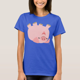 Camiseta de mujeres de cerdo Personalizados
