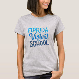 Camiseta de mujeres de escuela virtual de Florida 