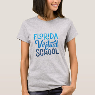 Camiseta de mujeres de escuela virtual de Florida
