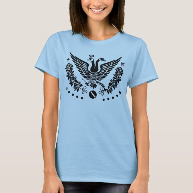 Camiseta de mujeres de fe y libertad (Anverso)