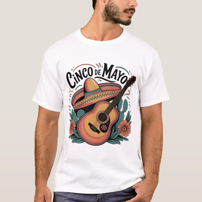 Camiseta de mujeres de fiesta 5 De Mayo (Anverso)