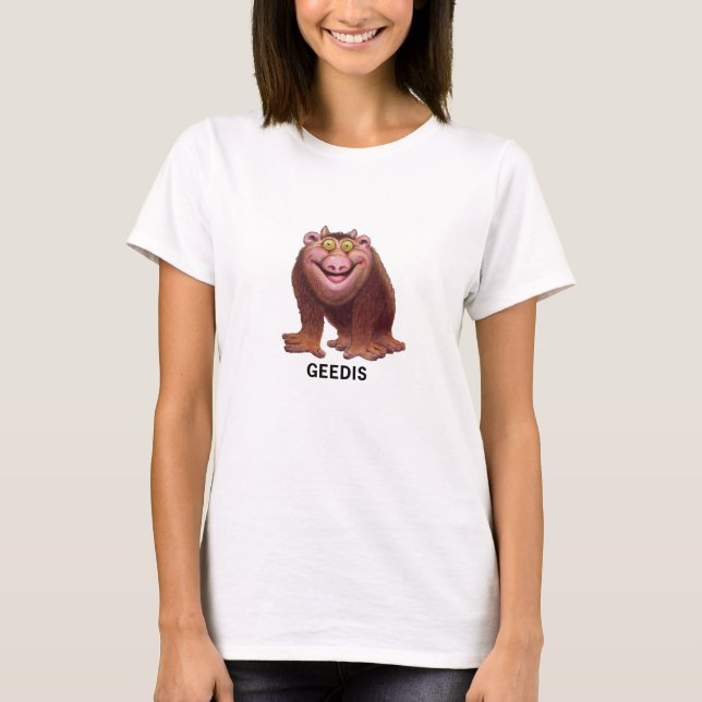 Camiseta de mujeres de Geedis (Anverso)