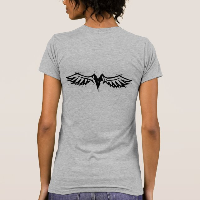 Camiseta de mujeres de iconos (Reverso)