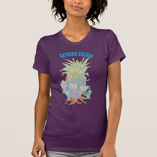 CAMISETA DE MUJERES DE KATRINA COLADA  (Anverso)