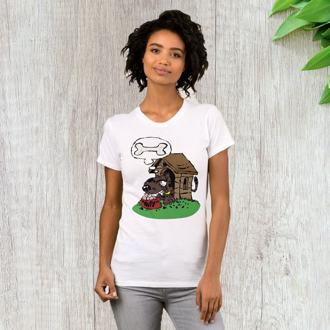 Camiseta de mujeres de la casa del perro (Subido por el creador)