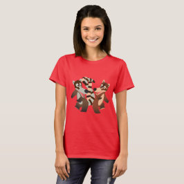 Camiseta de mujeres de la Personalizado de baile C