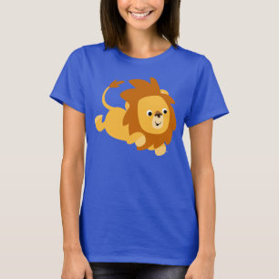 Camiseta de mujeres de león de la Personalizado li