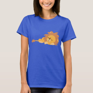 Camiseta de mujeres de león Personalizado de engor