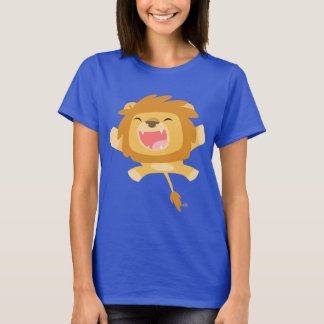 Camiseta de mujeres de león que golpean a personal
