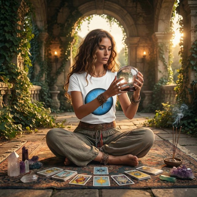 Camiseta De Mujeres De Ojo Azul (Subido por el creador)