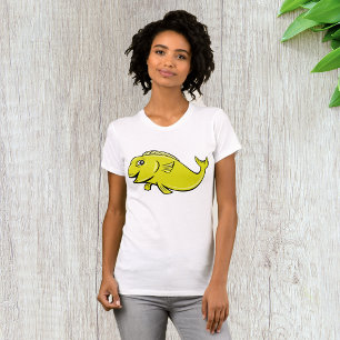 Camiseta de mujeres de peces de Koi