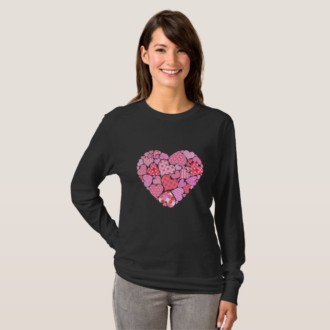 Camiseta de mujeres de San Valentín (Anverso completo)