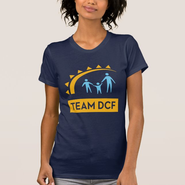 Camiseta de mujeres del equipo DCF (Anverso)