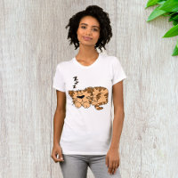 Camiseta de mujeres durmientes