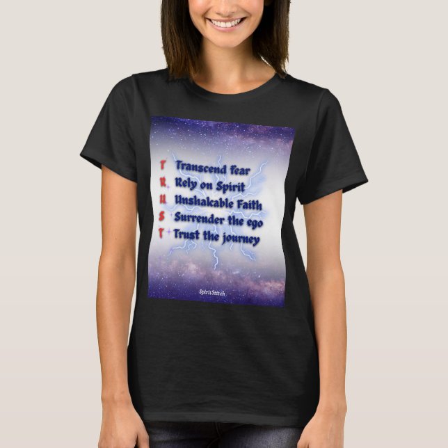 Camiseta de mujeres Inspiradoras con acrónimo de C (Anverso)
