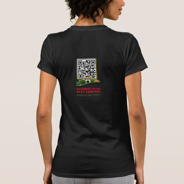 Camiseta de mujeres (KFPC QR) (Reverso)