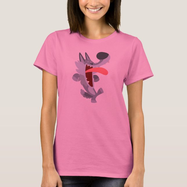 Camiseta de mujeres lobo Personalizado bailarinas  (Anverso)