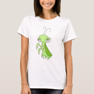 Camiseta de mujeres mantis aburridas