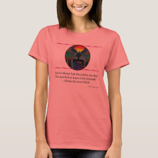 Camiseta de mujeres para el empoderamiento