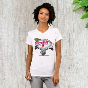 Camiseta de mujeres personalizado Lightbulb