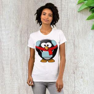 Camiseta de mujeres pingüinas congeladas