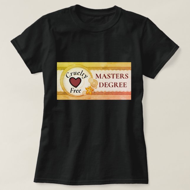 Camiseta de mujeres por los derechos de los animal (Diseño del anverso)