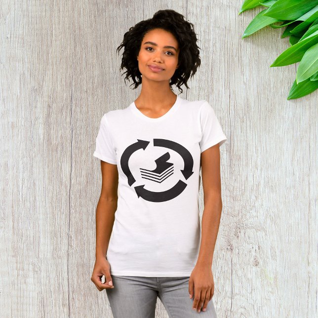 Camiseta de mujeres recicladoras de papel (Subido por el creador)