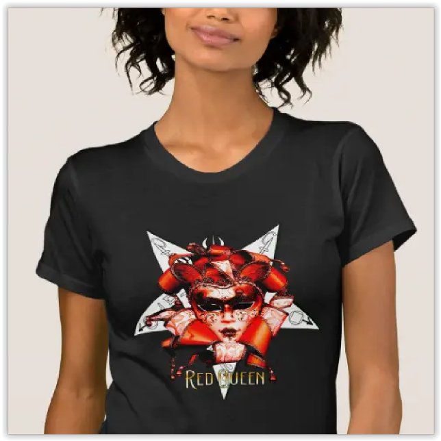 Camiseta de mujeres | Reina Roja | Moda oculta (Subido por el creador)