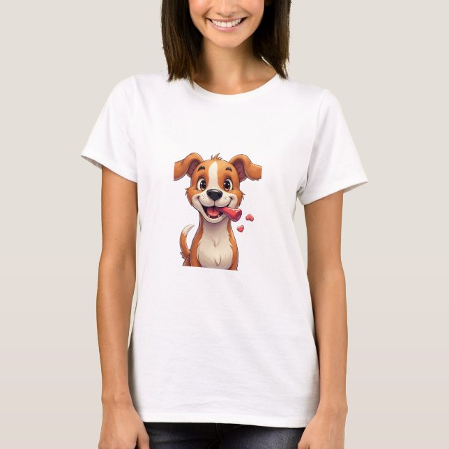Camiseta de mujeres sonrientes (Anverso)