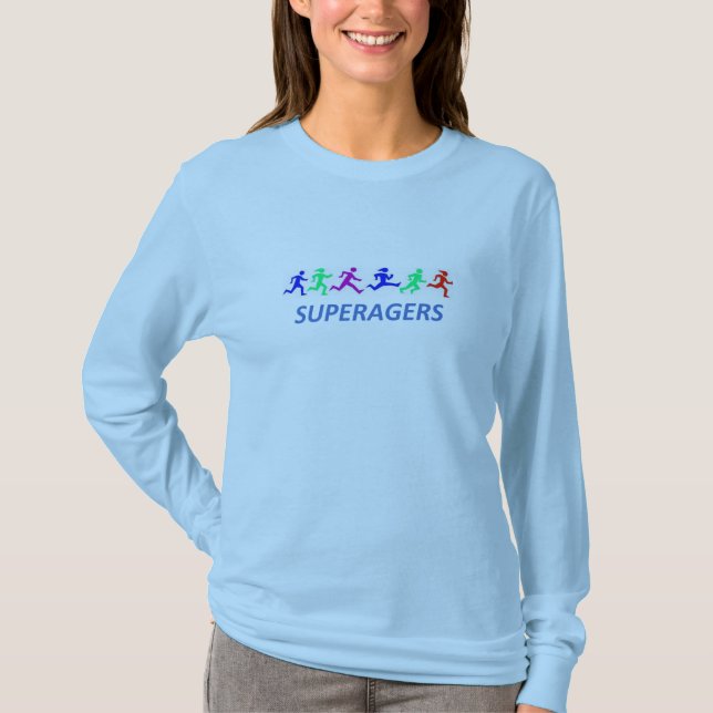 Camiseta de mujeres SUPER AGER (Anverso)