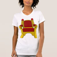 Camiseta de mujeres tronas