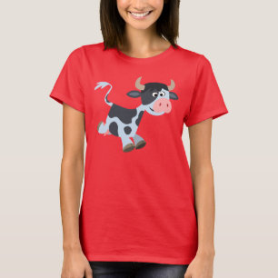 Camiseta de mujeres vacas de Personalizado de foot