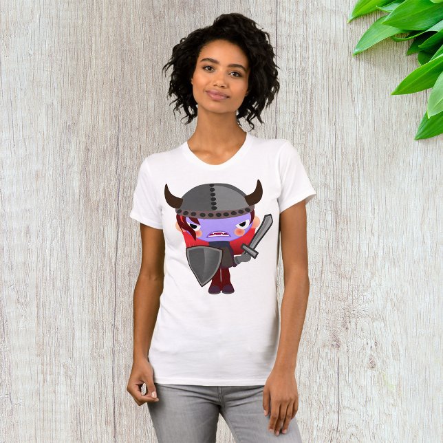 Camiseta de mujeres violeta con vampiros (Subido por el creador)