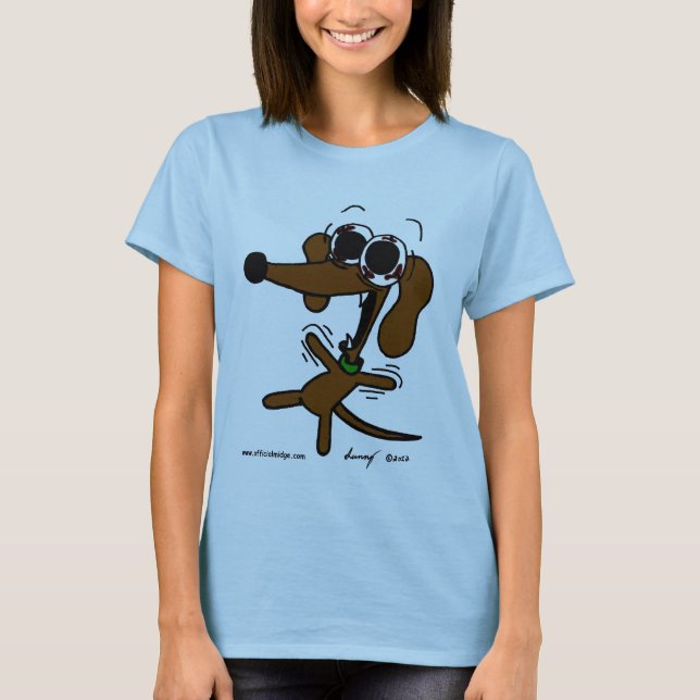 Camiseta de muñeca bebé de las mujeres de Midge Fr (Anverso)