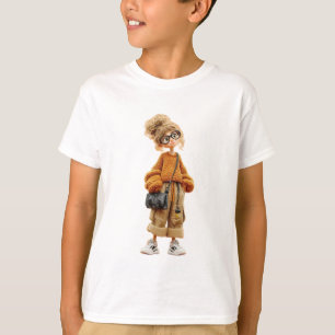 camiseta de muñeca de basura