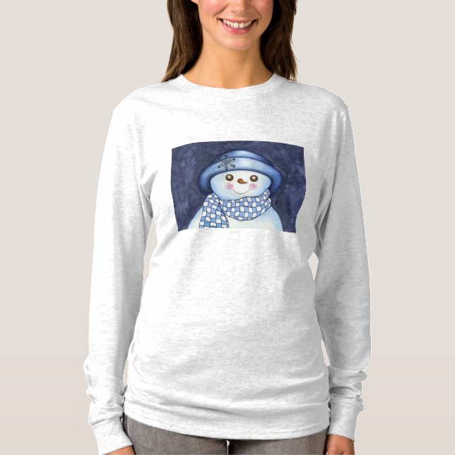 Camiseta de muñeco de nieve (Anverso)