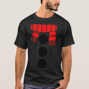 Camiseta de muñeco de nieve adulto niños hombres m