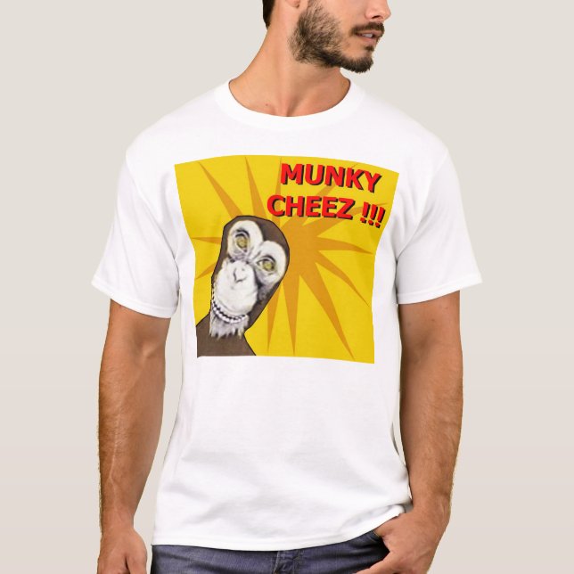 Camiseta de Munky Cheez (Anverso)