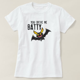 Camiseta de murciélago de Halloween