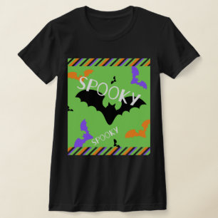 Camiseta de murciélago espeluznante