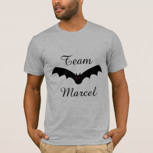 Camiseta de murciélago vampiro del equipo Marcel