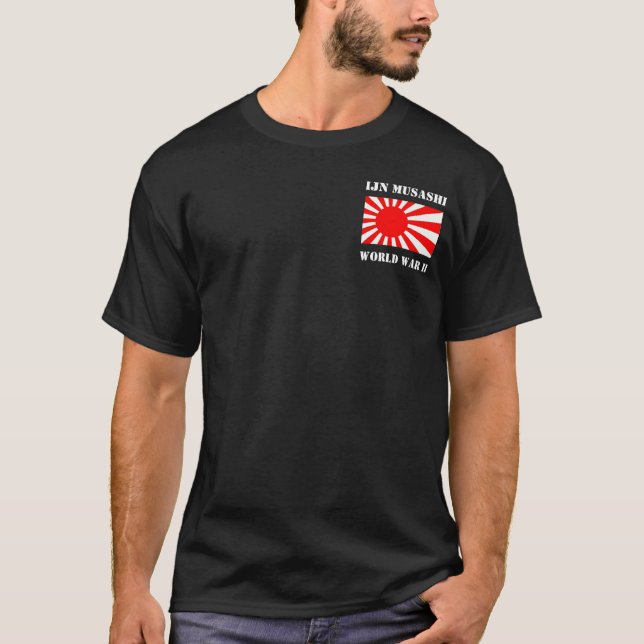Camiseta de Musashi del acorazado de IJN (Anverso)