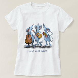 Camiseta de musgos musicales