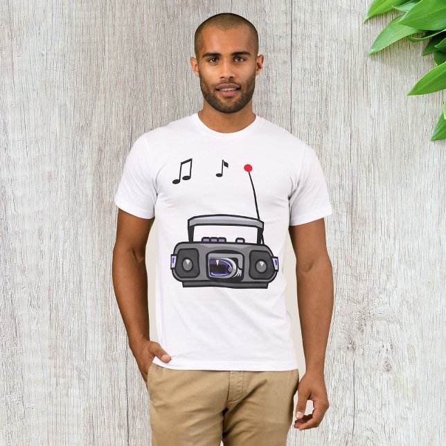 Camiseta de música en retransmisión por radio (Subido por el creador)