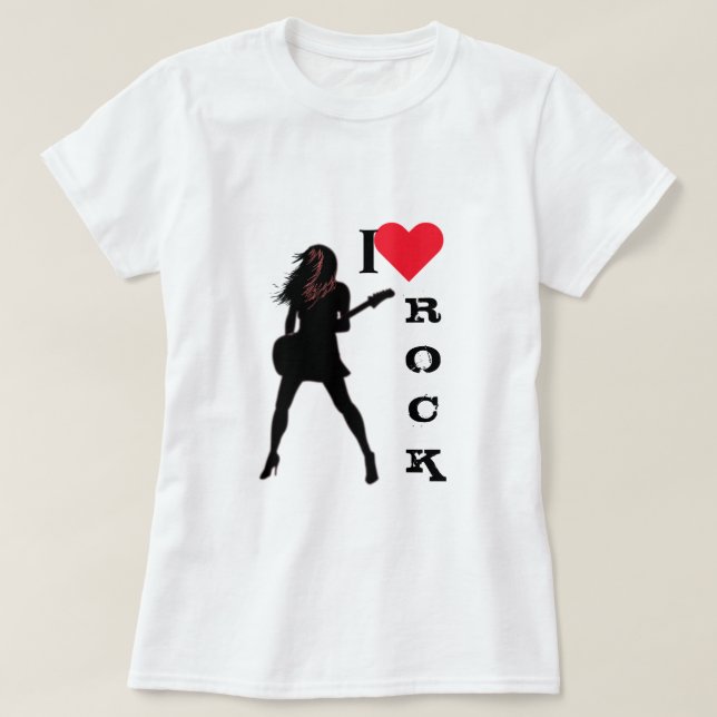 Camiseta de Música Rock (Diseño del anverso)