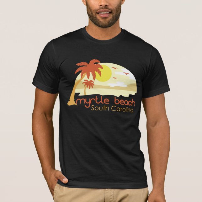 Camiseta de Myrtle Beach Carolina del Sur (Anverso)
