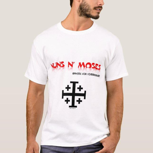 CAMISETA DE N MOSES DE LAS MONJAS (Anverso)